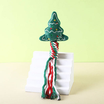 Christmoo – Holiday Tug Rope Toy - Doglicious Bakery Bites