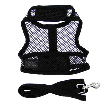 Cool Mesh Dog Harness - Solid Black - Doglicious Bakery Bites