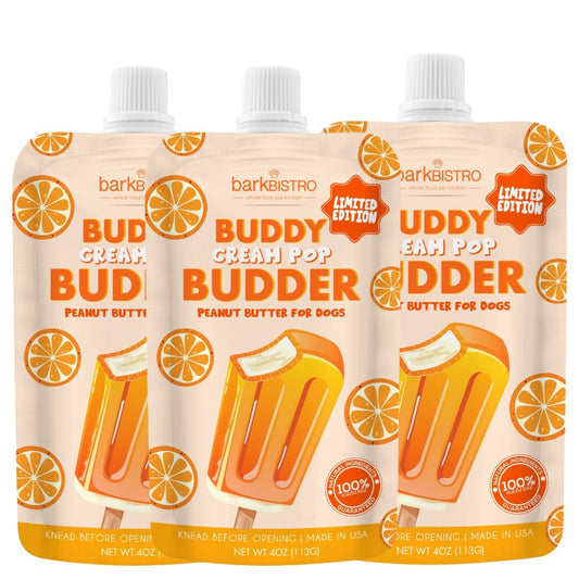 Cream Pop Buddy Budder - Dog Peanut Butter - LIMITED EDITION - Doglicious Bakery Bites