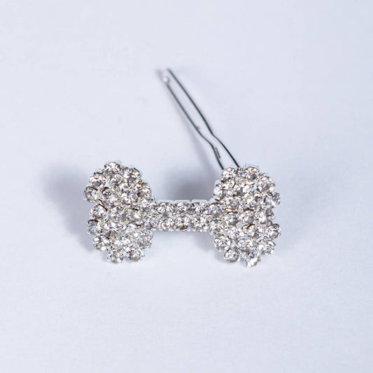 Crystal Dog Bone Barrette - Doglicious Bakery Bites