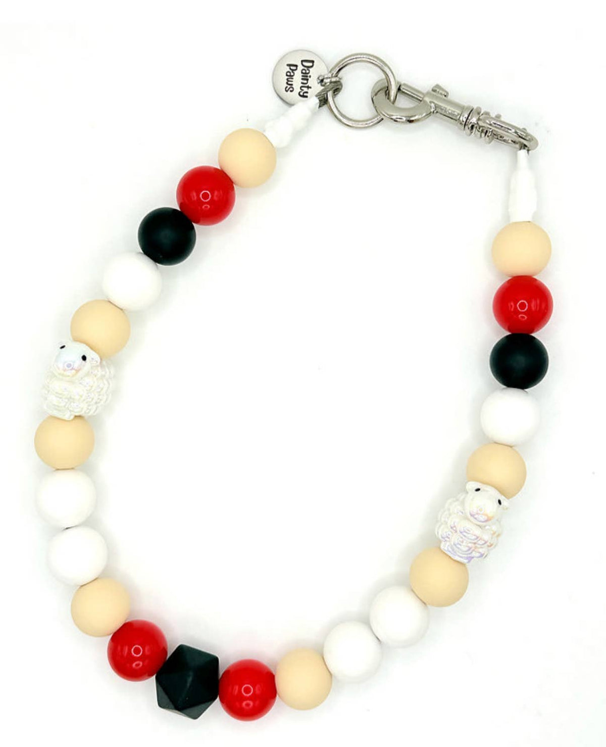 Dainty Paws - Lil'Chop | Beaded Dog Collar - Doglicious Bakery Bites