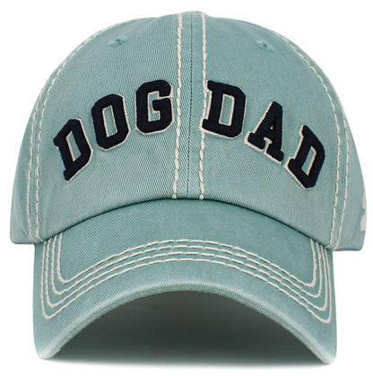 Dog Dad Washed Vintage Ballcap - Doglicious Bakery Bites