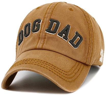 Dog Dad Washed Vintage Ballcap - Doglicious Bakery Bites