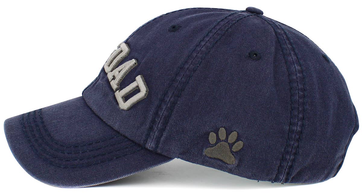 Dog Dad Washed Vintage Ballcap - Doglicious Bakery Bites