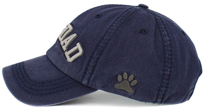 Dog Dad Washed Vintage Ballcap - Doglicious Bakery Bites