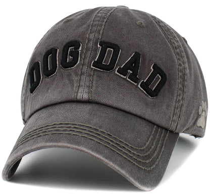 Dog Dad Washed Vintage Ballcap - Doglicious Bakery Bites