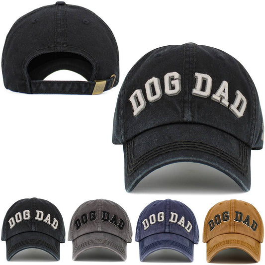 Dog Dad Washed Vintage Ballcap - Doglicious Bakery Bites