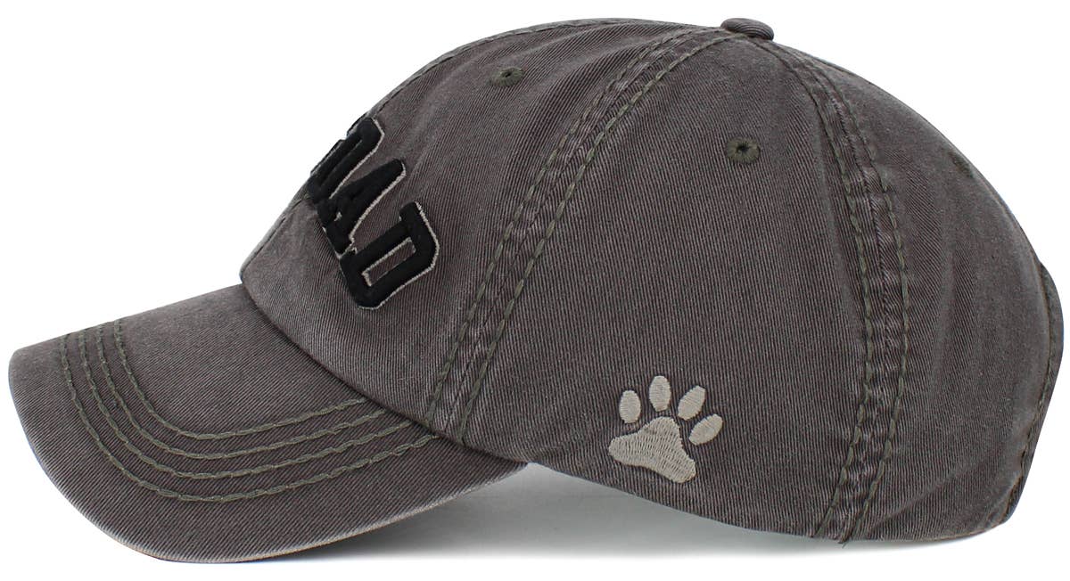 Dog Dad Washed Vintage Ballcap - Doglicious Bakery Bites