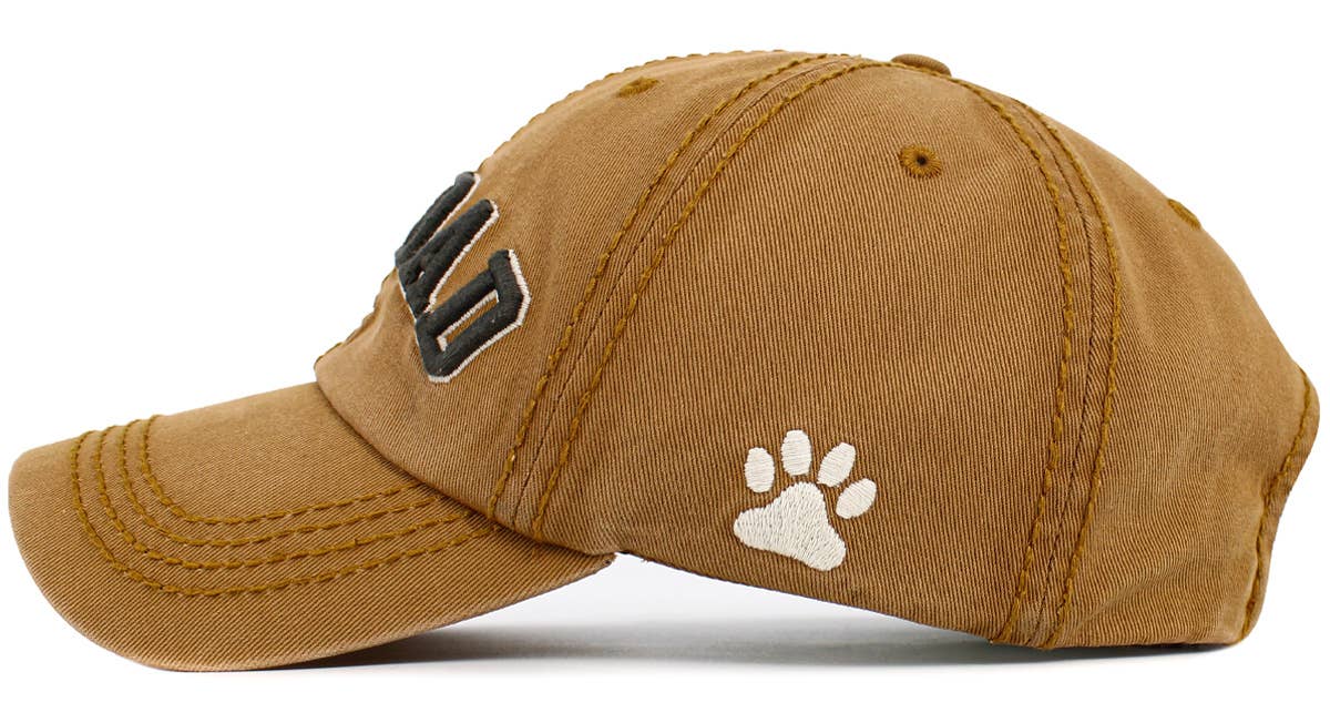 Dog Dad Washed Vintage Ballcap - Doglicious Bakery Bites