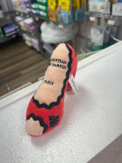Dog Diggin Designs - Christian LouBarkin Heels Toy - Doglicious Bakery Bites