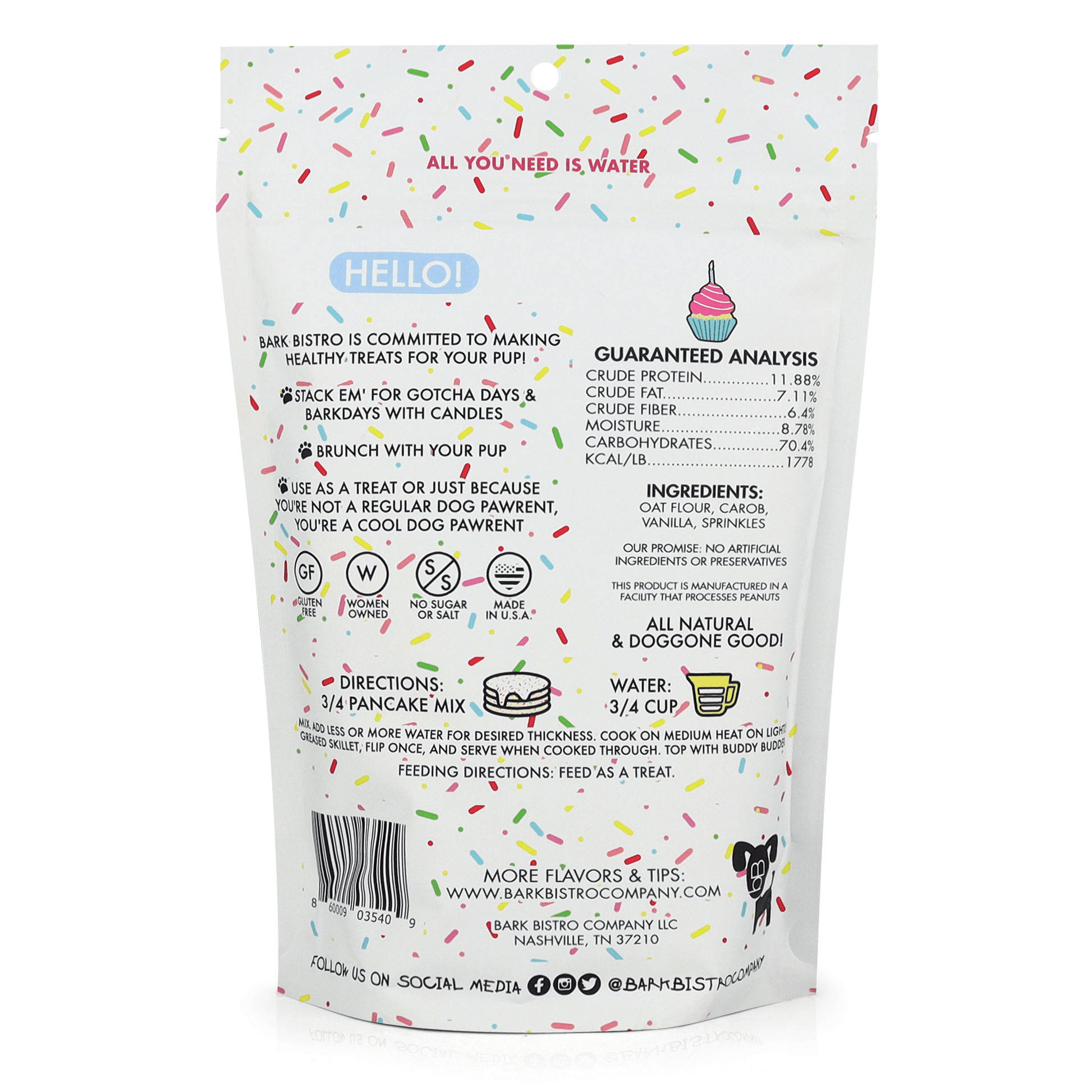 Dog Pancakes Dessert Pancakes - Doglicious Bakery Bites