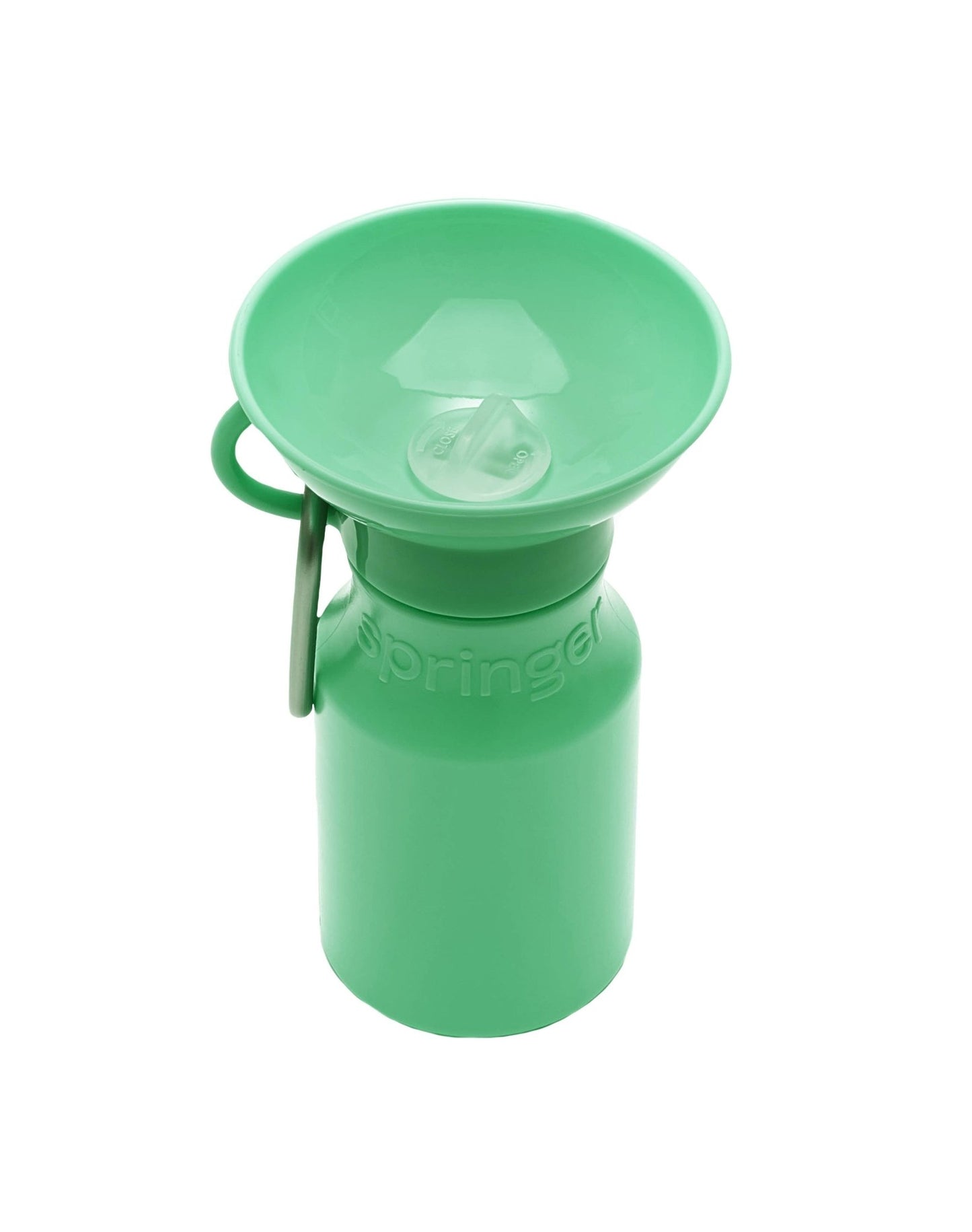 Dog Travel Water Bottle, 15oz, Mini - Doglicious Bakery Bites
