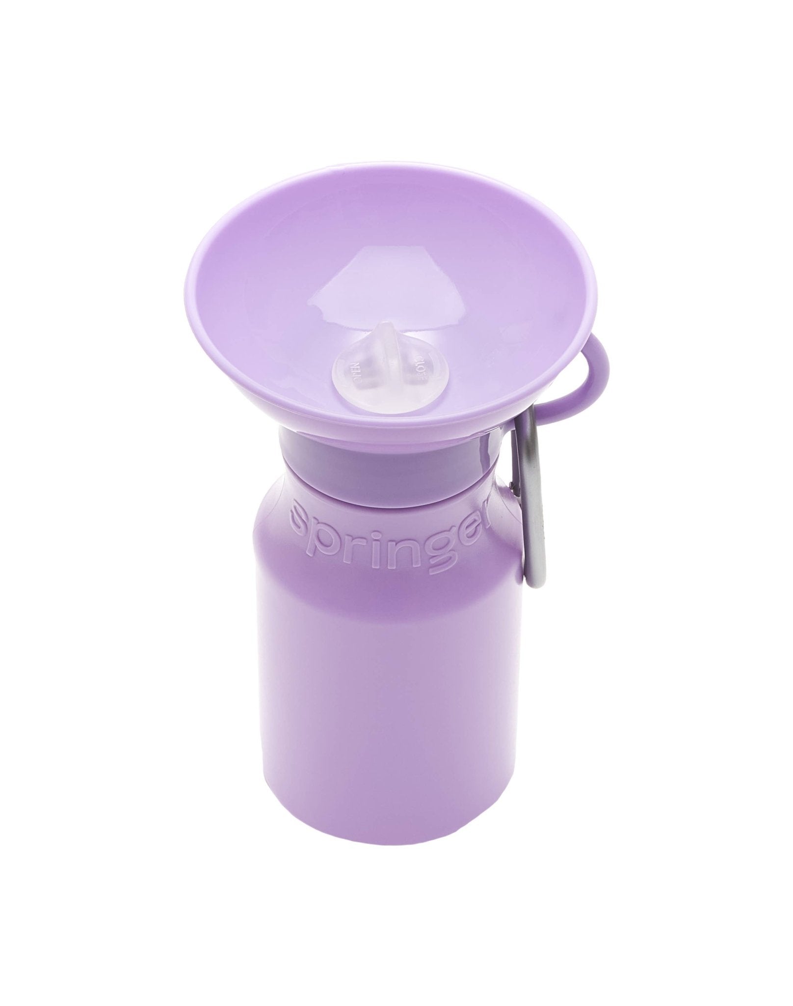 Dog Travel Water Bottle, 15oz, Mini - Doglicious Bakery Bites