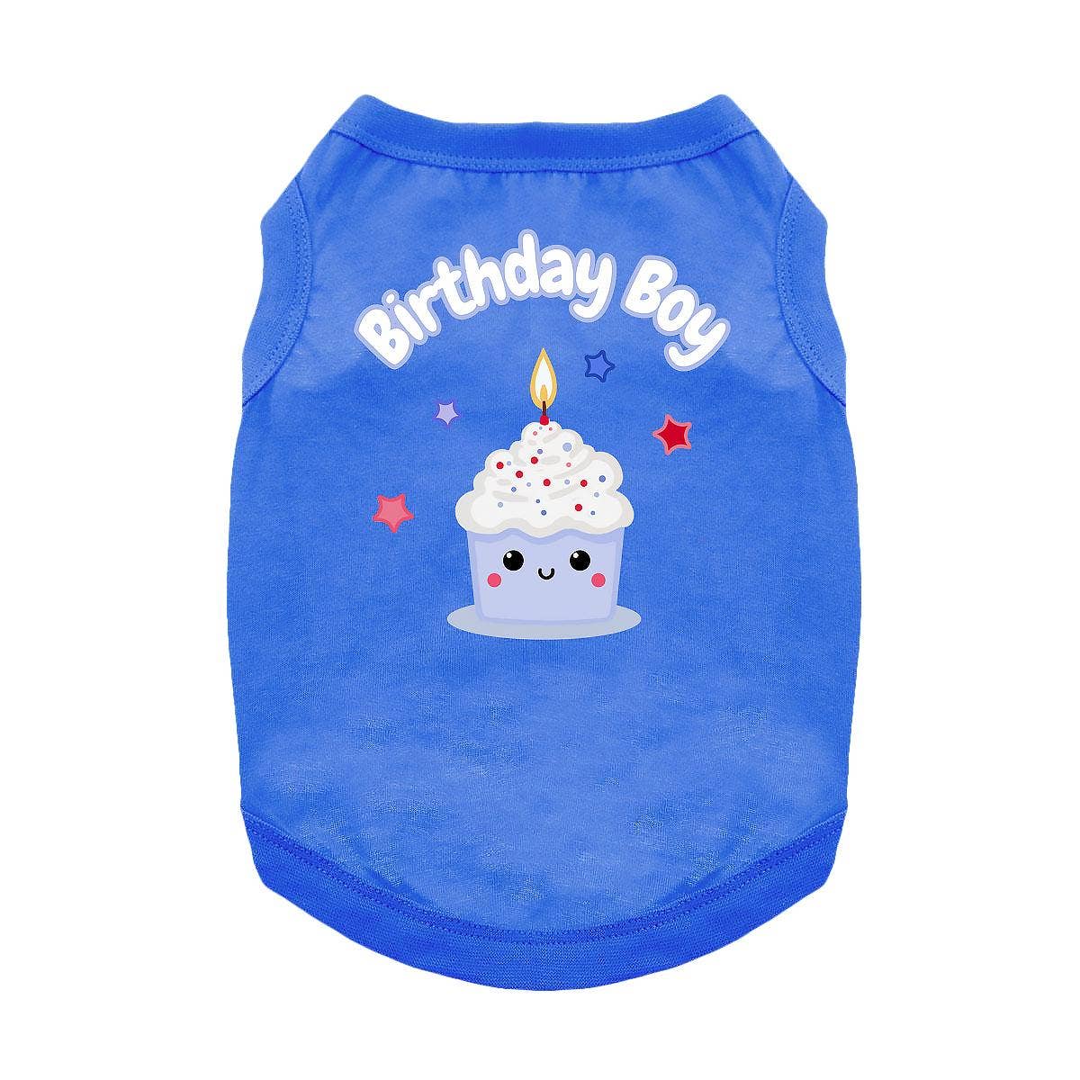 Doggie Design - Birthday Boy Dog Shirt - Blue - Doglicious Bakery Bites