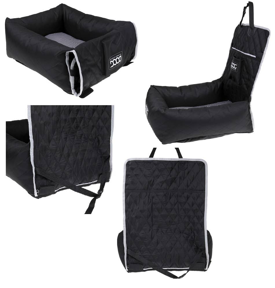 DOOG Car Seat - BLACK - Doglicious Bakery Bites