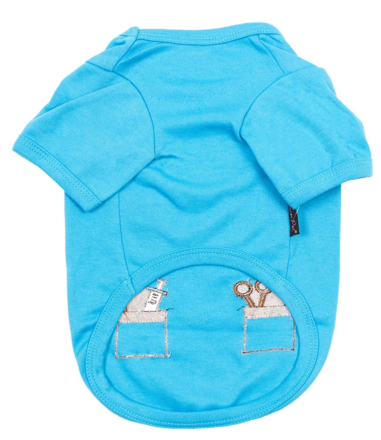 Dr. Woof Dog T-Shirt – Funny Halloween Costume for Dogs - Doglicious Bakery Bites