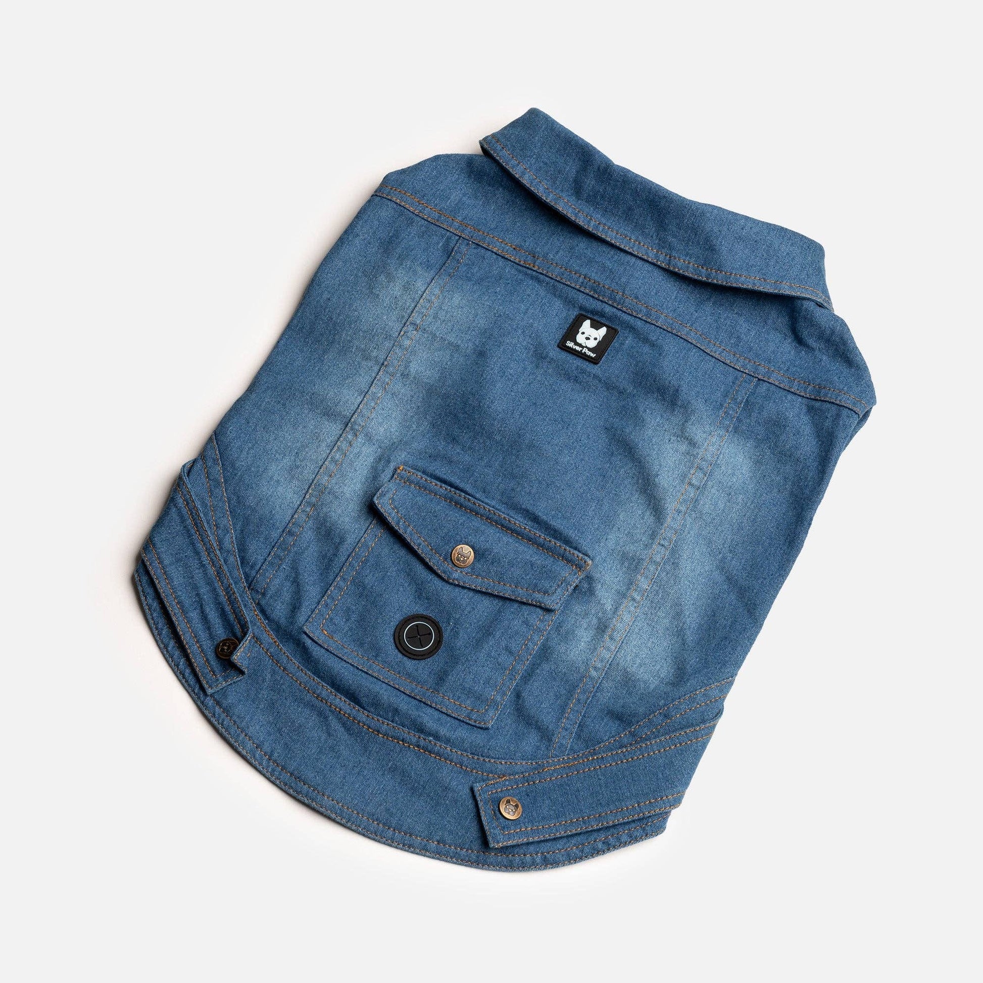 Dusten Denim Dog Jacket - Doglicious Bakery Bites