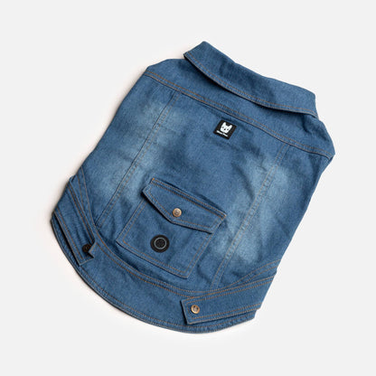 Dusten Denim Dog Jacket - Doglicious Bakery Bites