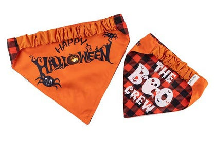 Barker's Bowtique - Halloween Boo Bandana