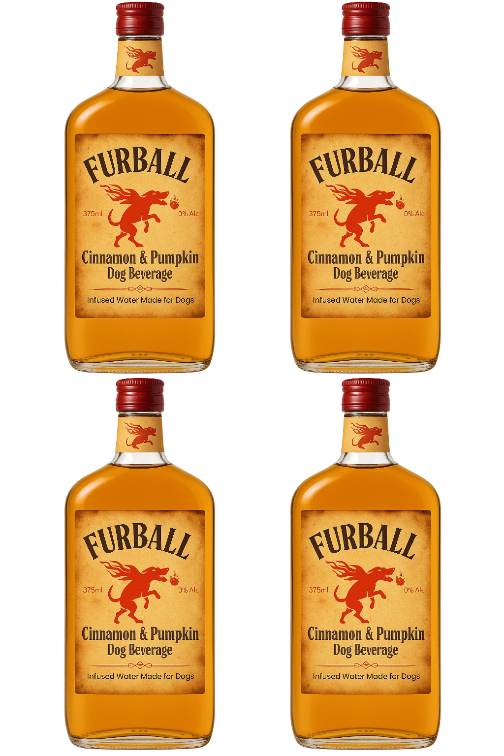 Furball Dog Whiskey | Pumpkin - Cinnamon - Doglicious Bakery Bites