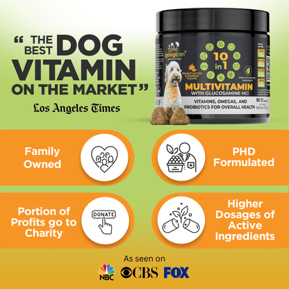 Googipet - Googipet 10 in 1 Dog Multivitamin (Peanut Butter/Pumpkin) - Doglicious Bakery Bites