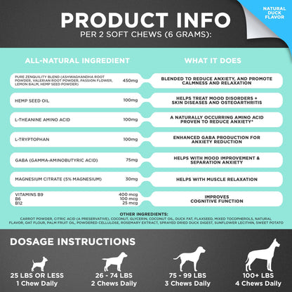Googipet Hemp Calming Chews for Dogs - Doglicious Bakery Bites