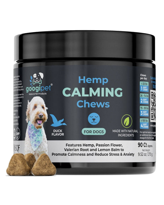 Googipet Hemp Calming Chews for Dogs - Doglicious Bakery Bites