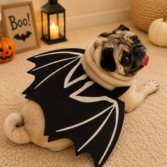 Halloween Bat Wing Pet Costume Cape - Doglicious Bakery Bites