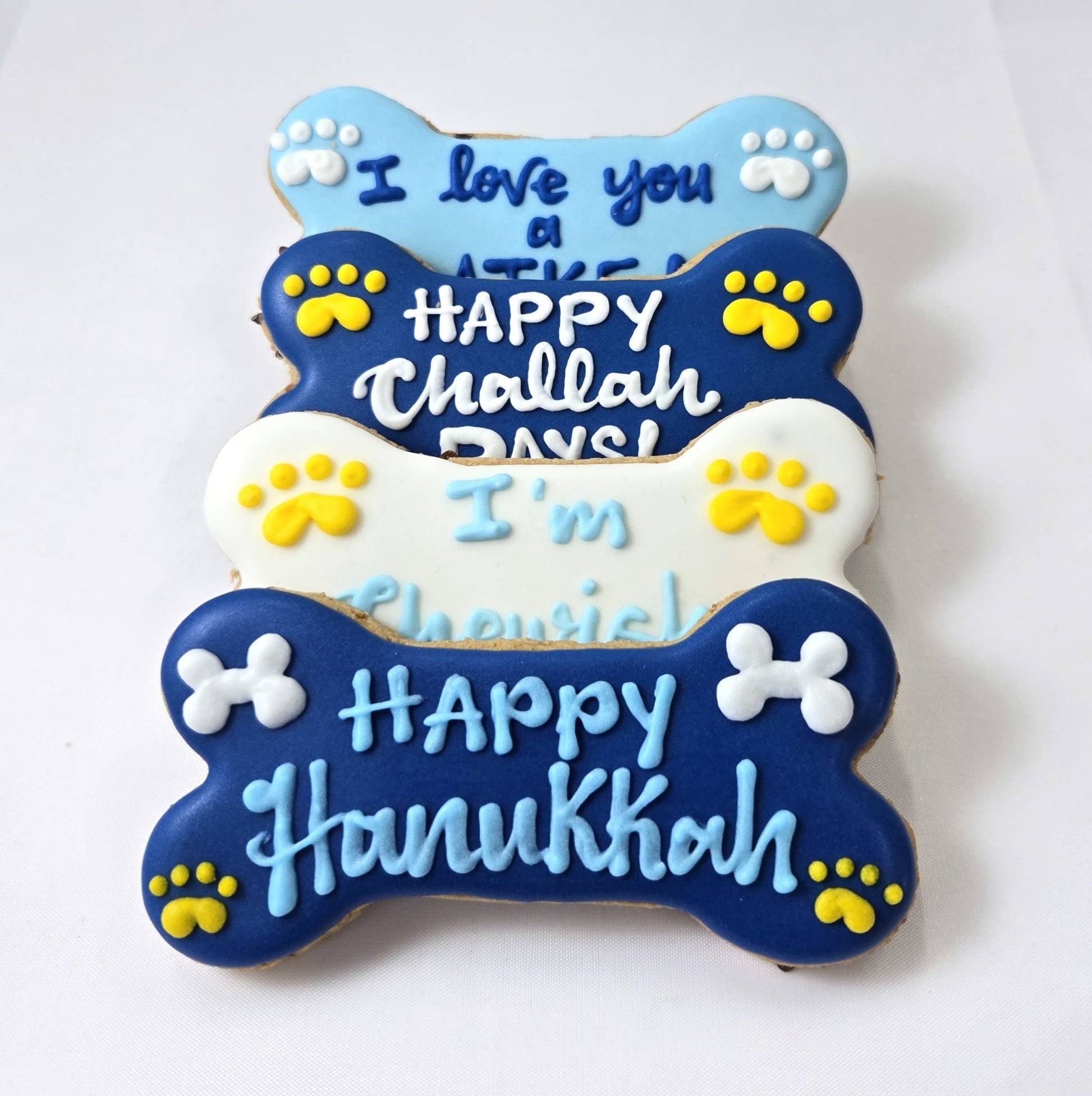 Hanukkah Bones - Large - Doglicious Bakery Bites