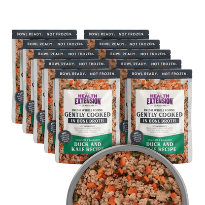 Health Extension Pet Care - Gently Cooked Duck & Kale Recipe - Doglicious Bakery Bites