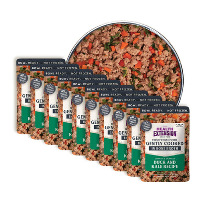 Health Extension Pet Care - Gently Cooked Duck & Kale Recipe - Doglicious Bakery Bites