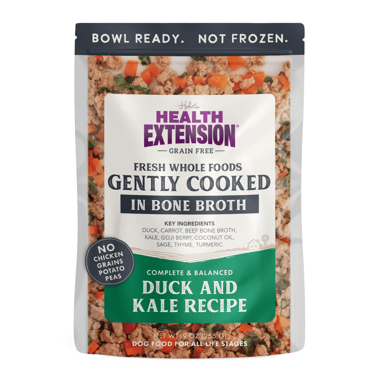 Health Extension Pet Care - Gently Cooked Duck & Kale Recipe - Doglicious Bakery Bites