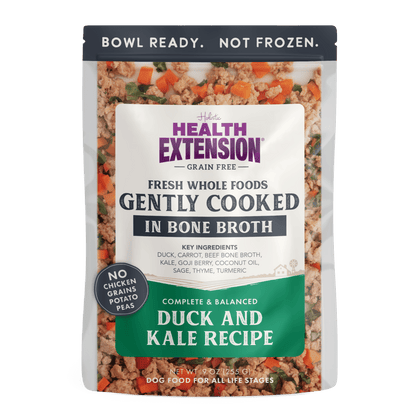 Health Extension Pet Care - Gently Cooked Duck & Kale Recipe - Doglicious Bakery Bites