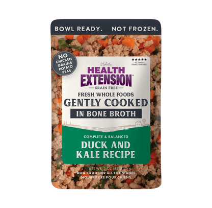 Health Extension Pet Care - Gently Cooked Duck & Kale Recipe - Doglicious Bakery Bites
