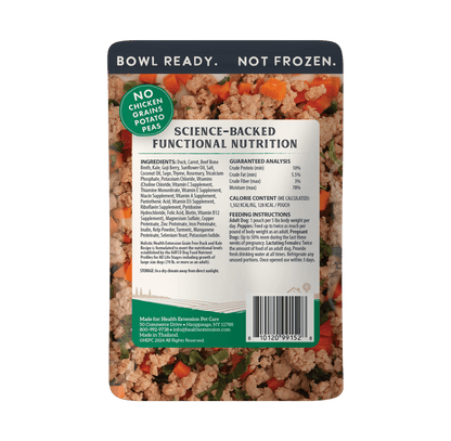 Health Extension Pet Care - Gently Cooked Duck & Kale Recipe - Doglicious Bakery Bites
