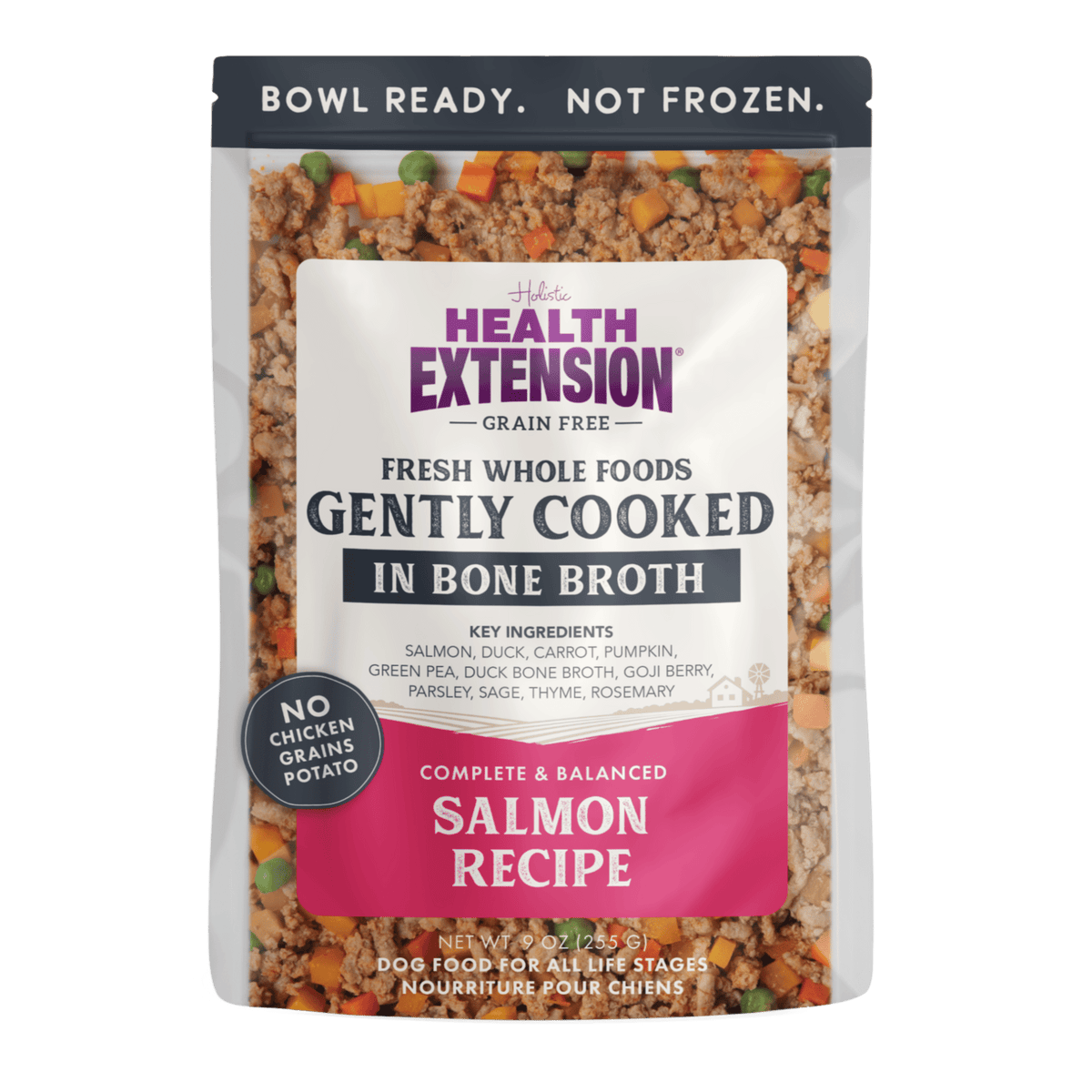 Health Extension Pet Care - Gently Cooked Grain Free Salmon Recipe - Doglicious Bakery Bites