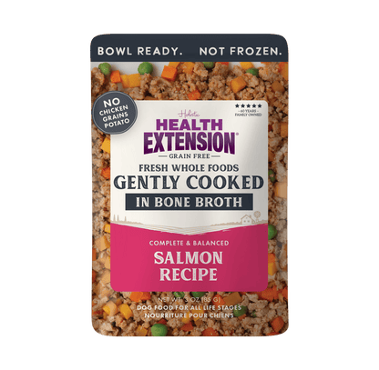 Health Extension Pet Care - Gently Cooked Grain Free Salmon Recipe - Doglicious Bakery Bites