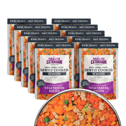 Health Extension Pet Care - Gently Cooked Grain Free Vegetarian Recipe - Doglicious Bakery Bites