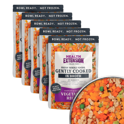 Health Extension Pet Care - Gently Cooked Grain Free Vegetarian Recipe - Doglicious Bakery Bites