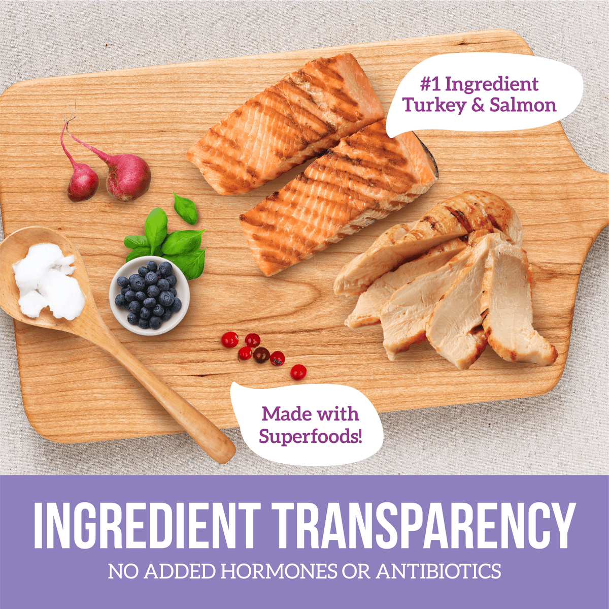 Health Extension Pet Care - Grain Free Turkey & Salmon Recipe - Doglicious Bakery Bites