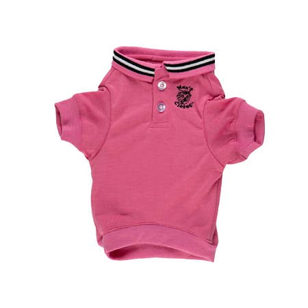 Hip Doggie - Max's Closet Hot Pink Polo - Doglicious Bakery Bites