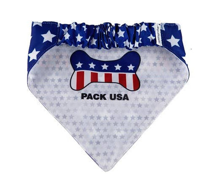 HIP DOGGIE PACK USA DOG BANDANA - Doglicious Bakery Bites