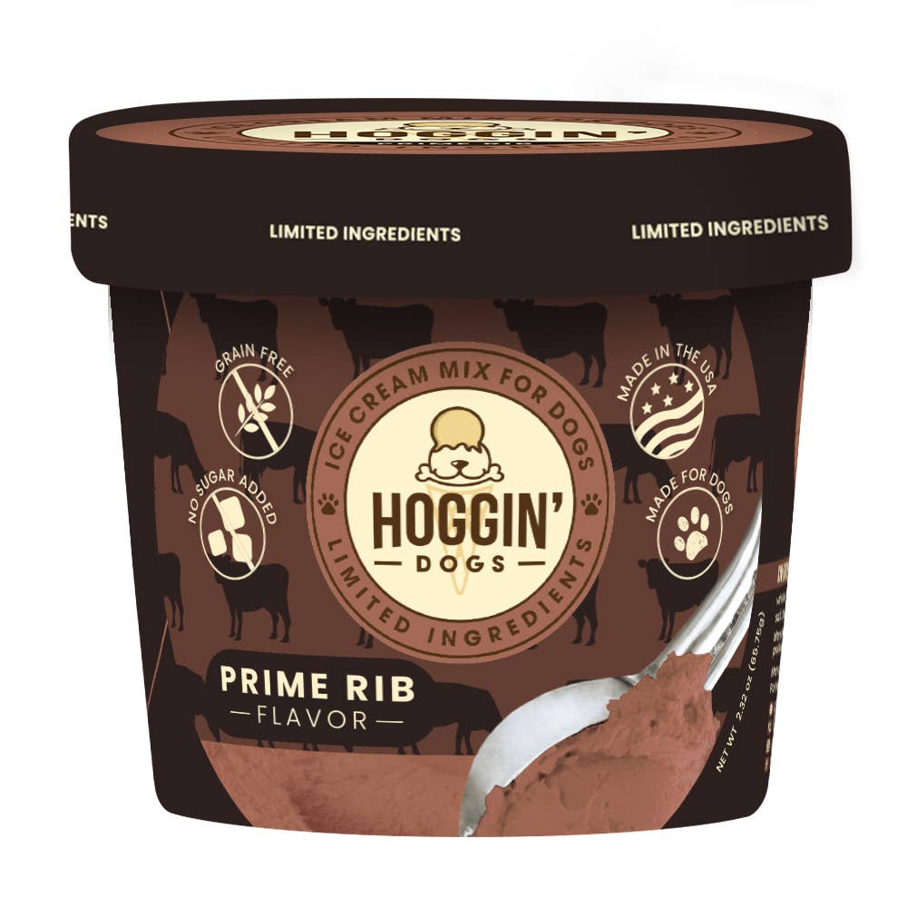 Hoggin' Dogs No Sugar Added Ice Cream Mix for Dogs - Doglicious Bakery Bites