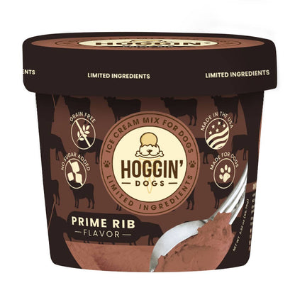 Hoggin' Dogs No Sugar Added Ice Cream Mix for Dogs - Doglicious Bakery Bites
