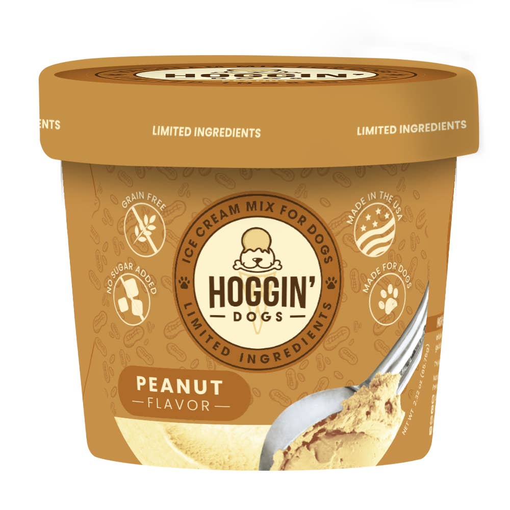 Hoggin' Dogs No Sugar Added Ice Cream Mix for Dogs - Doglicious Bakery Bites