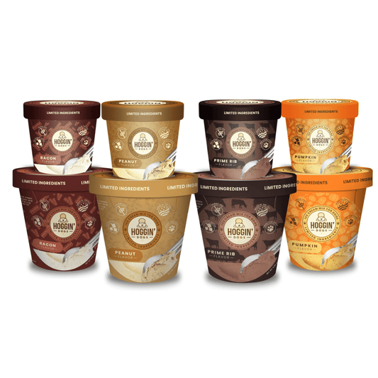Hoggin' Dogs No Sugar Added Ice Cream Mix for Dogs - Doglicious Bakery Bites