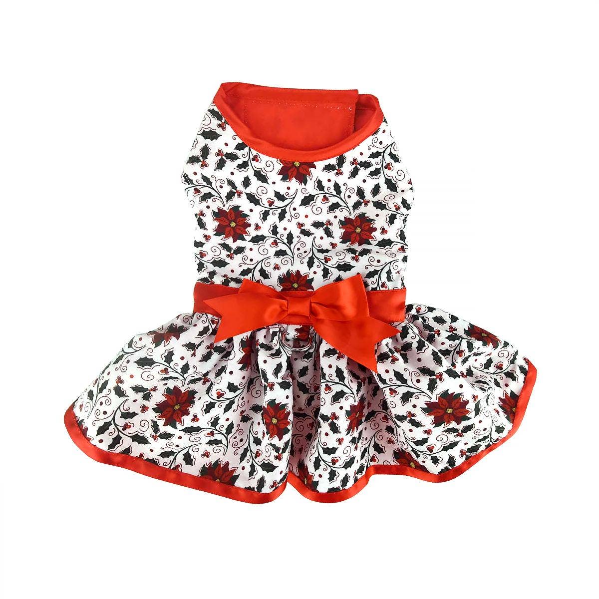 Holiday Dog Harness Dress - Holly - Doglicious Bakery Bites