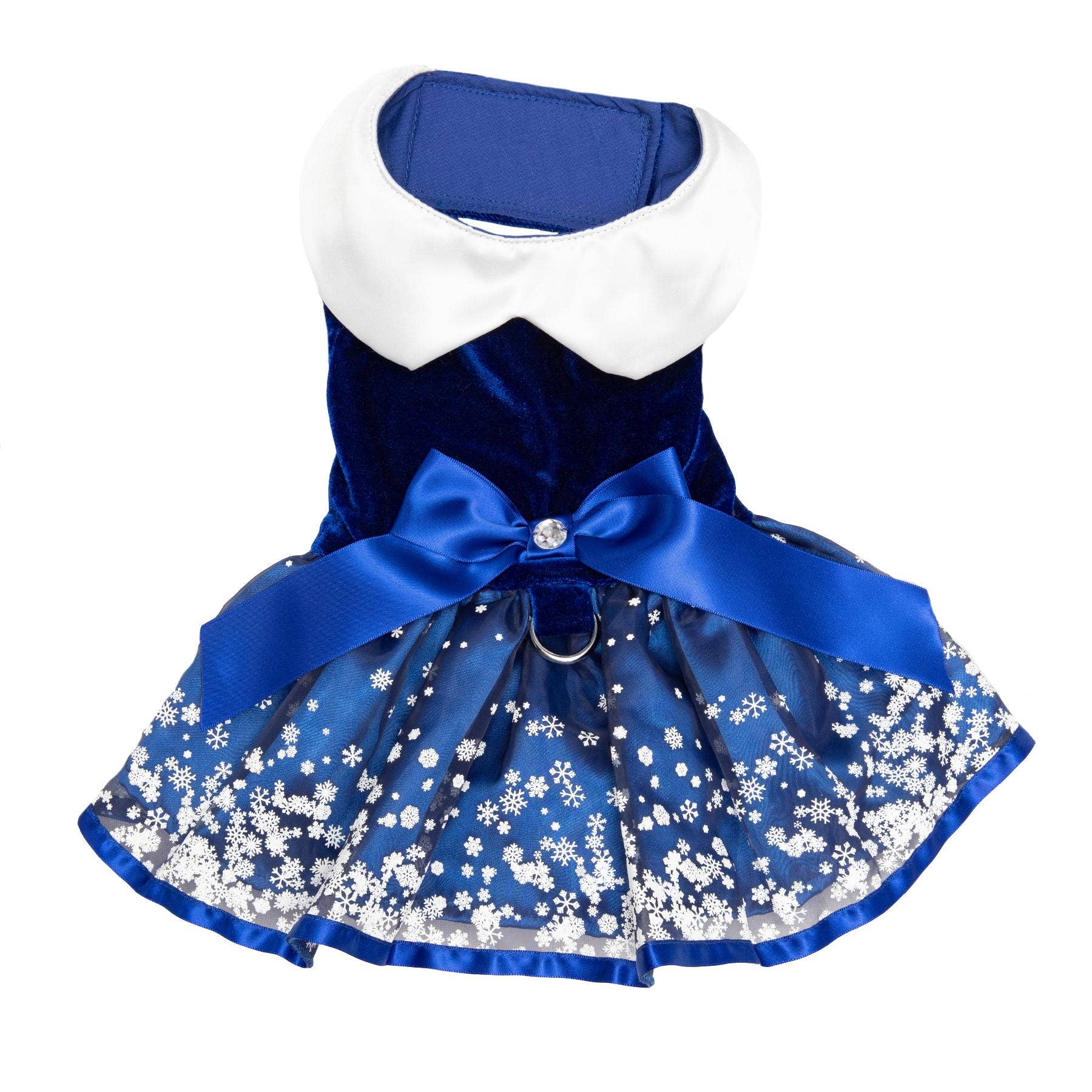 Holiday Dog Harness Dress - Snowflakes - Doglicious Bakery Bites