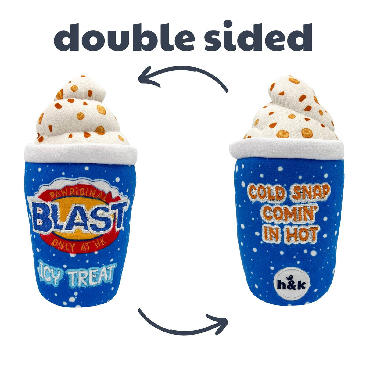 Huxley & Kent - Arctic Blast Treat Dog Toy (Double Sided) - Doglicious Bakery Bites