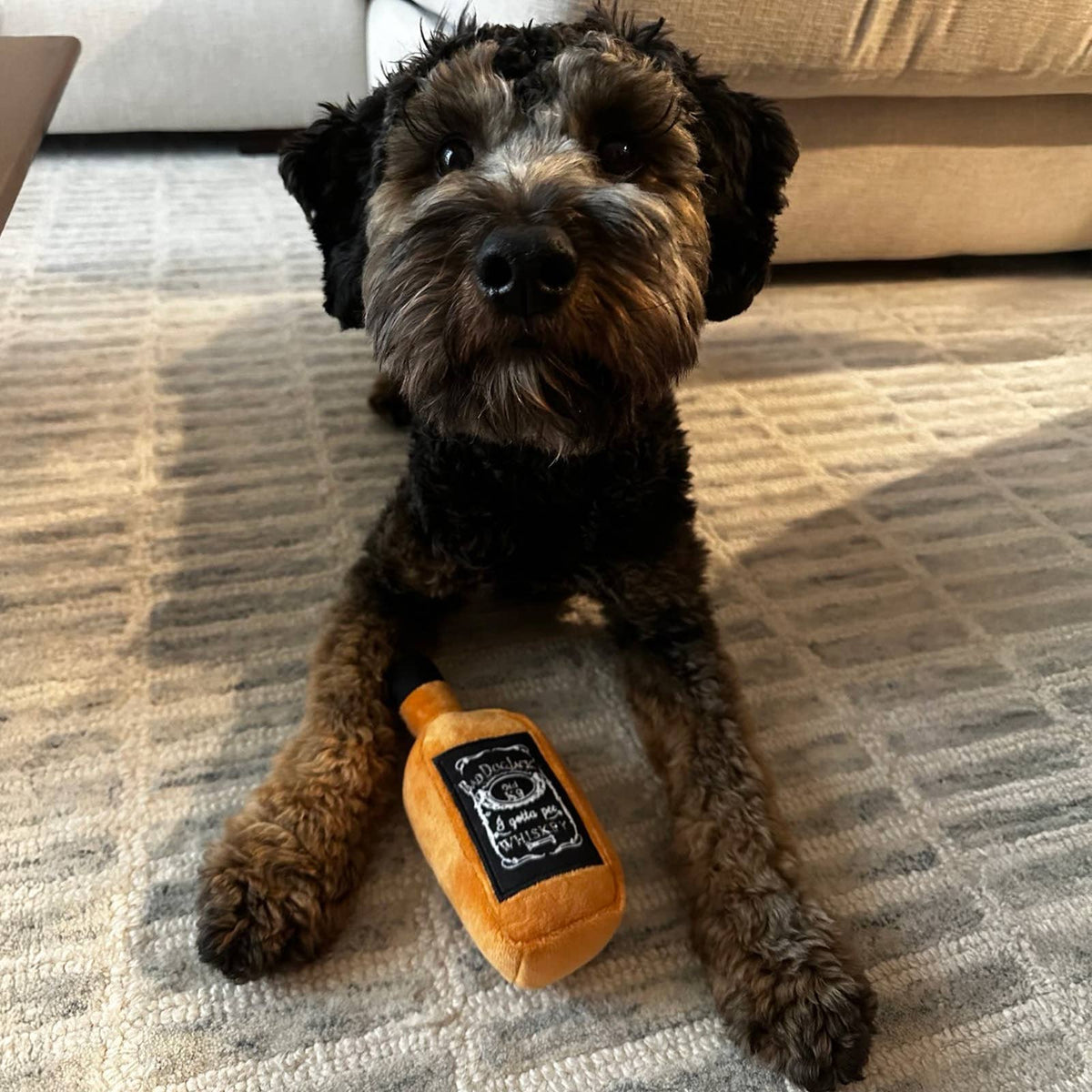 Huxley & Kent - Bad Dog Jack's Whiskey Dog Toy - Doglicious Bakery Bites